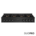 ZLINE 48 in. Classic Gas Rangetop with 8 Burner DuoPro™ Cooktop in Black Stainless Steel, Open Box-Good Condition