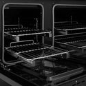 ZLINE Autograph Edition 48 in. 6.7 cu. ft. Classic Dual Fuel Range with 8 Burner DuoPro™ Cooktop and Dual Ovens in Black Stainless Steel and Champagne Bronze Accents (PCDRBZ-48-CB)