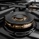 ZLINE 30 in. 4.2 cu. ft. Classic Gas Range with 4 Burner DuoPro™ Cooktop and Convection Gas Oven in Black Stainless Steel, Open Box-Good Condition