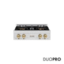 ZLINE Autograph Edition 30 in. Classic Gas Rangetop with 4 Burner DuoPro™ Cooktop in Satin Stainless Steel and Champagne Bronze Accents, Open Box-Good Condition