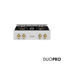 ZLINE Autograph Edition 30 in. Classic Gas Rangetop with 4 Burner DuoPro™ Cooktop in Satin Stainless Steel and Champagne Bronze Accents, Open Box-Great Condition