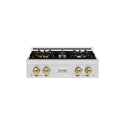 ZLINE Autograph Edition 30 in. Classic Gas Rangetop with 4 Burner DuoPro™ Cooktop in Satin Stainless Steel and Champagne Bronze Accents, Open Box-Great Condition