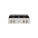 ZLINE Autograph Edition 30 in. Classic Gas Rangetop with 4 Burner DuoPro™ Cooktop in Satin Stainless Steel and Champagne Bronze Accents (PCRTSZ-30-CB)
