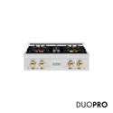 ZLINE Autograph Edition 30 in. Classic Gas Rangetop with 4 Burner DuoPro™ Cooktop in Satin Stainless Steel and Polished Gold Accents, Open Box-Great Condition
