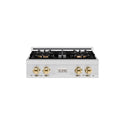 ZLINE Autograph Edition 30 in. Classic Gas Rangetop with 4 Burner DuoPro™ Cooktop in Satin Stainless Steel and Polished Gold Accents, Open Box-Good Condition