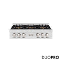 ZLINE 36 in. Classic Gas Rangetop with 6 Burner DuoPro™ Cooktop in Satin Stainless Steel, Open Box-Great Condition