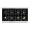 ZLINE 48 in. Classic Gas Rangetop with 8 Burner DuoPro™ Cooktop in Satin Stainless Steel (PCRTS-48)