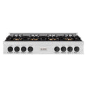 ZLINE Autograph Edition 48 in. Classic Gas Rangetop with 8 Burner DuoPro™ Cooktop in Satin Stainless Steel and Matte Black Accents, Open Box-Great Condition