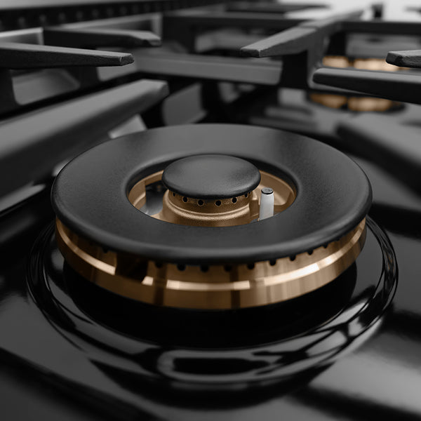 ZLINE 30 in. 4.2 cu. ft. Classic Dual Fuel Range with 4 Burner DuoPro™ Cooktop and Electric Convection Oven in Satin Stainless Steel (PCDRS-30)
