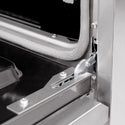 ZLINE Autograph Edition 36 in. 5.2 cu. ft. Classic Dual Fuel Range with 6 Burner Gas Cooktop and Electric Convection Oven in Stainless Steel with Polished Gold Accents, Open Box-Great Condition