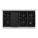 ZLINE 48 in. 6.7 cu. ft. Classic Double Oven Gas Range with 8 Burner Cooktop in Stainless Steel, Open Box-Good Condition