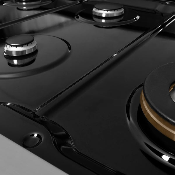 ZLINE 36 in. Classic Gas Rangetop with 6 Burners and Porcelain Cooktop in Stainless Steel, Open Box-Great Condition