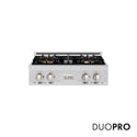 ZLINE 30 in. Classic Gas Rangetop with 4 Burner DuoPro™ Cooktop in Stainless Steel, Open Box-Good Condition