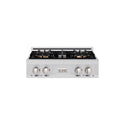 ZLINE 30 in. Classic Gas Rangetop with 4 Burner DuoPro™ Cooktop in Stainless Steel, Open Box-Good Condition