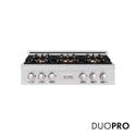 ZLINE 36 in. Classic Gas Rangetop with 6 Burner DuoPro™ Cooktop in Stainless Steel, Open Box-Good Condition