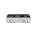 ZLINE 36 in. Classic Gas Rangetop with 6 Burner DuoPro™ Cooktop in Stainless Steel, Open Box-Good Condition