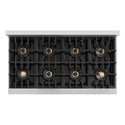 ZLINE 48 in. Classic Gas Rangetop with 8 Burner DuoPro™ Cooktop in Stainless Steel, Open Box-Great Condition