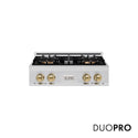 ZLINE Autograph Edition 30 in. Classic Gas Rangetop with 4 Burner DuoPro™ Cooktop in Stainless Steel and Champagne Bronze Accents, Open Box-Good Condition