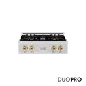 ZLINE Autograph Edition 30 in. Classic Gas Rangetop with 4 Burner DuoPro™ Cooktop in Stainless Steel and Polished Gold Accents, Open Box-Good Condition