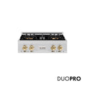 ZLINE Autograph Edition 30 in. Classic Gas Rangetop with 4 Burner DuoPro™ Cooktop in Stainless Steel and Polished Gold Accents, Open Box-Great Condition