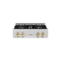 ZLINE Autograph Edition 30 in. Classic Gas Rangetop with 4 Burner DuoPro™ Cooktop in Stainless Steel and Polished Gold Accents, Open Box-Great Condition