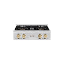 ZLINE Autograph Edition 30 in. Classic Gas Rangetop with 4 Burner DuoPro™ Cooktop in Stainless Steel and Polished Gold Accents, Open Box-Good Condition