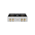 ZLINE Autograph Edition 30 in. Classic Gas Rangetop with 4 Burner DuoPro™ Cooktop in Stainless Steel and Polished Gold Accents (PCRTZ-30-G)