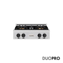 ZLINE Autograph Edition 30 in. Classic Gas Rangetop with 4 Burner DuoPro™ Cooktop in Stainless Steel and Matte Black Accents, Open Box-Great Condition