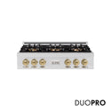 ZLINE Autograph Edition 36 in. Classic Gas Rangetop with 6 Burner DuoPro™ Cooktop in Stainless Steel and Champagne Bronze Accents, Open Box-Great Condition