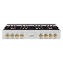 ZLINE Autograph Edition 48 in. Classic Gas Rangetop with 8 Burner DuoPro™ Cooktop in Stainless Steel and Champagne Bronze Accents, Open Box-Good Condition