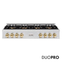 ZLINE Autograph Edition 48 in. Classic Gas Rangetop with 8 Burner DuoPro™ Cooktop in Stainless Steel and Polished Gold Accents, Open Box-Great Condition