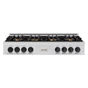 ZLINE Autograph Edition 48 in. Classic Gas Rangetop with 8 Burner DuoPro™ Cooktop in Stainless Steel and Matte Black Accents, Open Box-Great Condition
