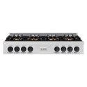ZLINE Autograph Edition 48 in. Classic Gas Rangetop with 8 Burner DuoPro™ Cooktop in Stainless Steel and Matte Black Accents, Open Box-Good Condition