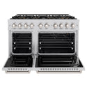 ZLINE 48 in. 6.7 cu. ft. Classic Gas Range with 8 Burner DuoPro™ Cooktop and Dual Ovens in Stainless Steel (PCGR48)