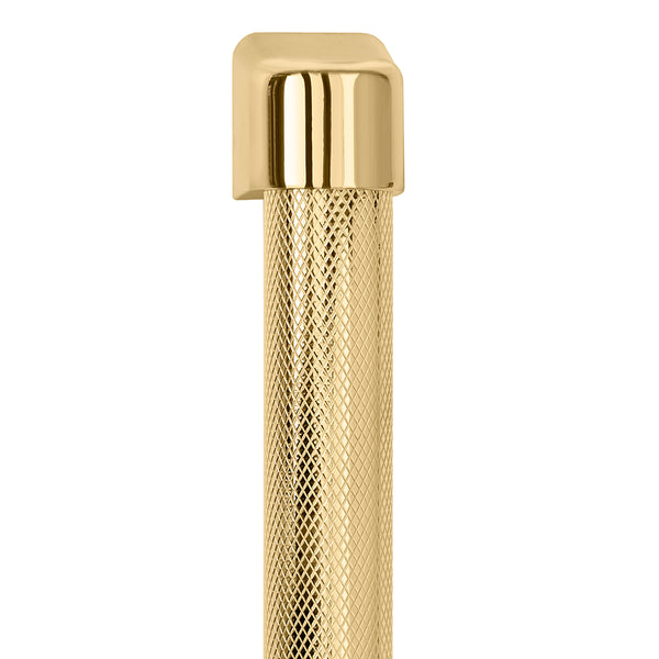 ZLINE Autograph Edition Column Refrigeration Helix Handle (Set of 1) in Polished Gold (RCHZ-K-G)