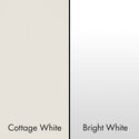 ZLINE 36 in. Wooden Wall Mount Range Hood in Rustic Bright White Finish (355WW-36)