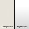 ZLINE 48" Ducted Vent Wooden Convertible Vent Wall Mount Range Hood in Cottage White (KPTT-48)