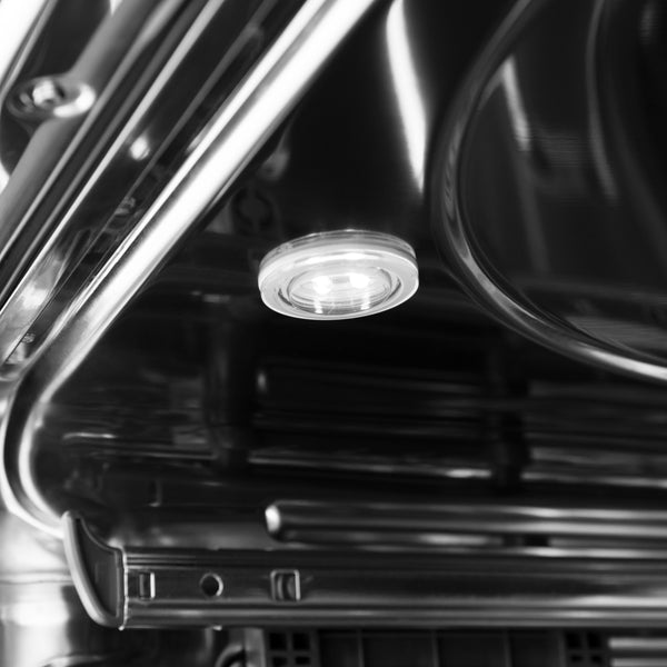 ZLINE 24 in. Monument Series 3rd Rack Top Touch Control Dishwasher with Stainless Steel Tub, 45dBa, Open Box-Great Condition