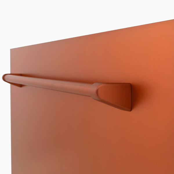 ZLINE 18" Tallac Dishwasher Panel in Copper with Traditional Handle (DPV-C-18)