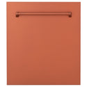 ZLINE 24" Tallac Dishwasher Panel in Copper with Traditional Handle (DPV-C-24)