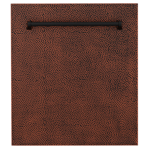 ZLINE 24" Tallac Dishwasher Panel in Hand-Hammered with Traditional Handle (DPV-HH-24)