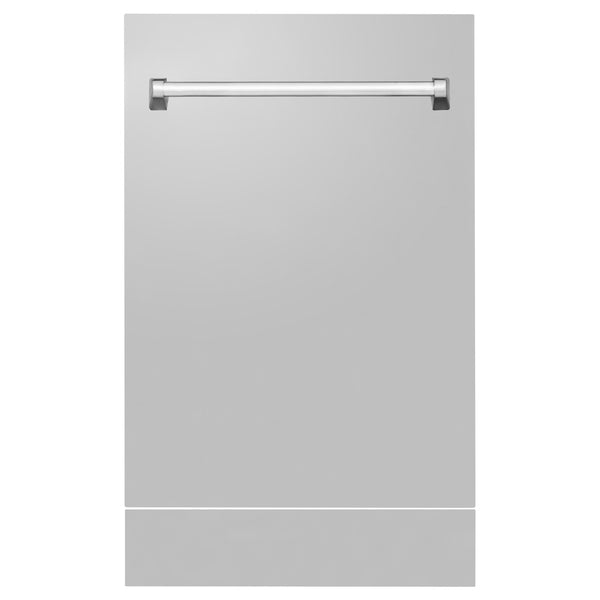 ZLINE 18" Tallac Dishwasher Panel in Stainless Steel with Traditional Handle (DPV-304-18)