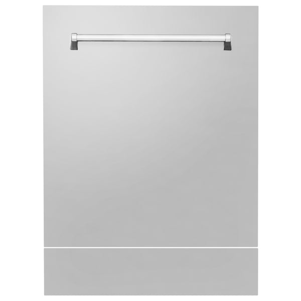 ZLINE 24" Tallac Tall Tub Dishwasher Panel in Stainless Steel with Traditional Handle