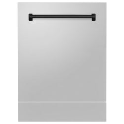 ZLINE 24 in. Autograph Edition Tallac Dishwasher Panel with Champagne Bronze Handle and Color Options (DPVZ-24-CB)