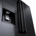 ZLINE 36 in. 28.9 cu. ft. Standard-Depth French Door External Water Dispenser Refrigerator with Dual Ice Maker in Fingerprint-Resistant Black Stainless Steel, Open Box-Good Condition