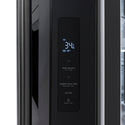 ZLINE 36 in. 28.9 cu. ft. Standard-Depth French Door External Water Dispenser Refrigerator with Dual Ice Maker in Fingerprint-Resistant Black Stainless Steel, Open Box-Good Condition