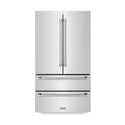 ZLINE 36 in. 22.5 cu. ft. Counter-Depth French Door Refrigerator with Ice Maker in Fingerprint-Resistant Stainless Steel, Open Box-Good Condition