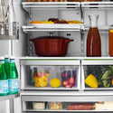 ZLINE 36 in. 22.5 cu. ft. Counter-Depth French Door Refrigerator with Ice Maker in Fingerprint-Resistant Stainless Steel, Open Box-Good Condition