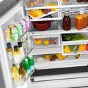 ZLINE 36 in. 22.5 cu. ft. Counter-Depth French Door Refrigerator with Ice Maker in Fingerprint-Resistant Stainless Steel, Open Box-Good Condition
