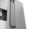 ZLINE 36 in. 28.9 cu. ft. Standard-Depth French Door External Water Dispenser Refrigerator with Dual Ice Maker in Fingerprint-Resistant Stainless Steel, Open Box-Great Condition